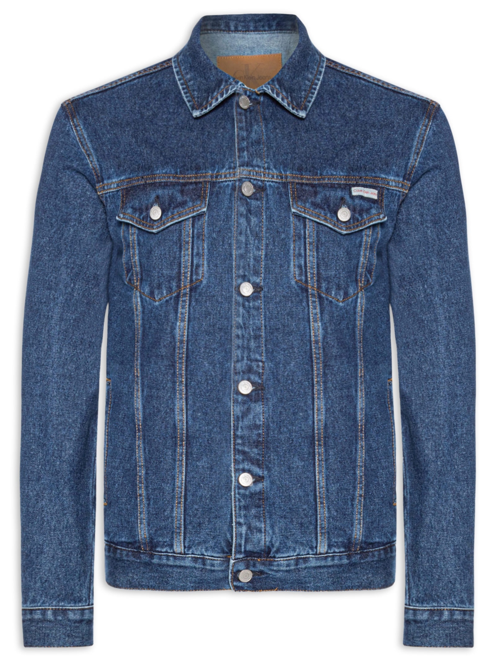 Jaqueta Masculina Jeans Trucker Azul Calvin Klein Jeans
