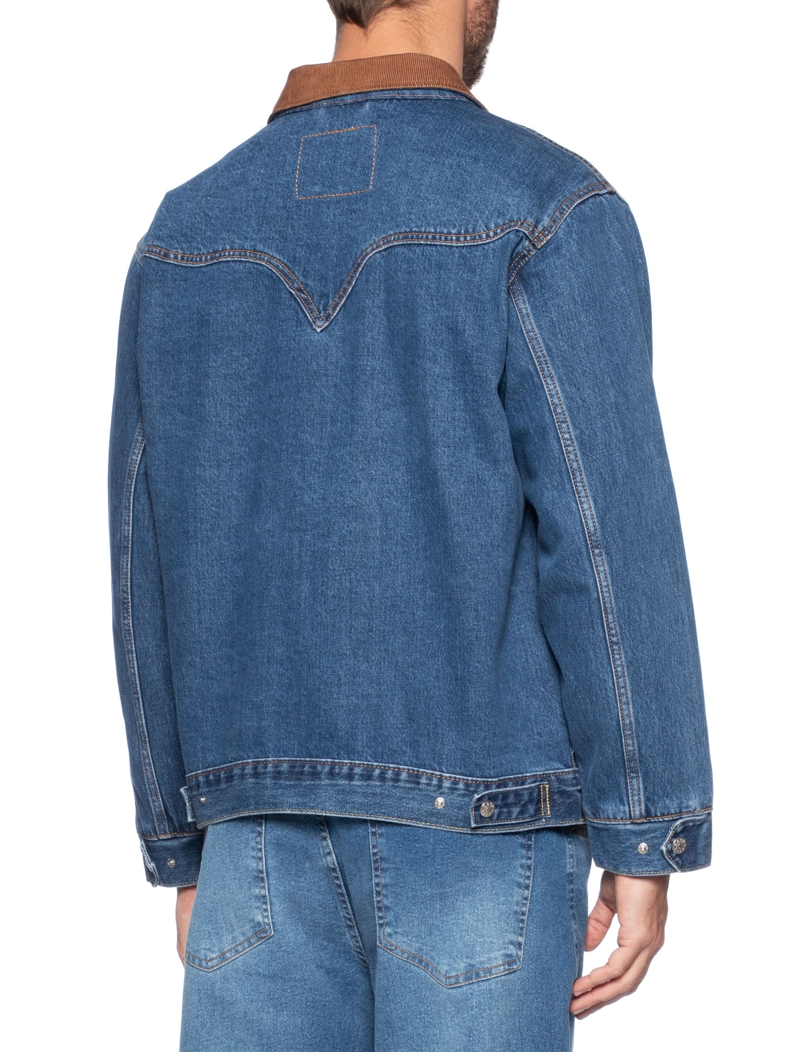 Jaqueta Masculina Jeans Western Shorthorn Trucker Azul Levi's