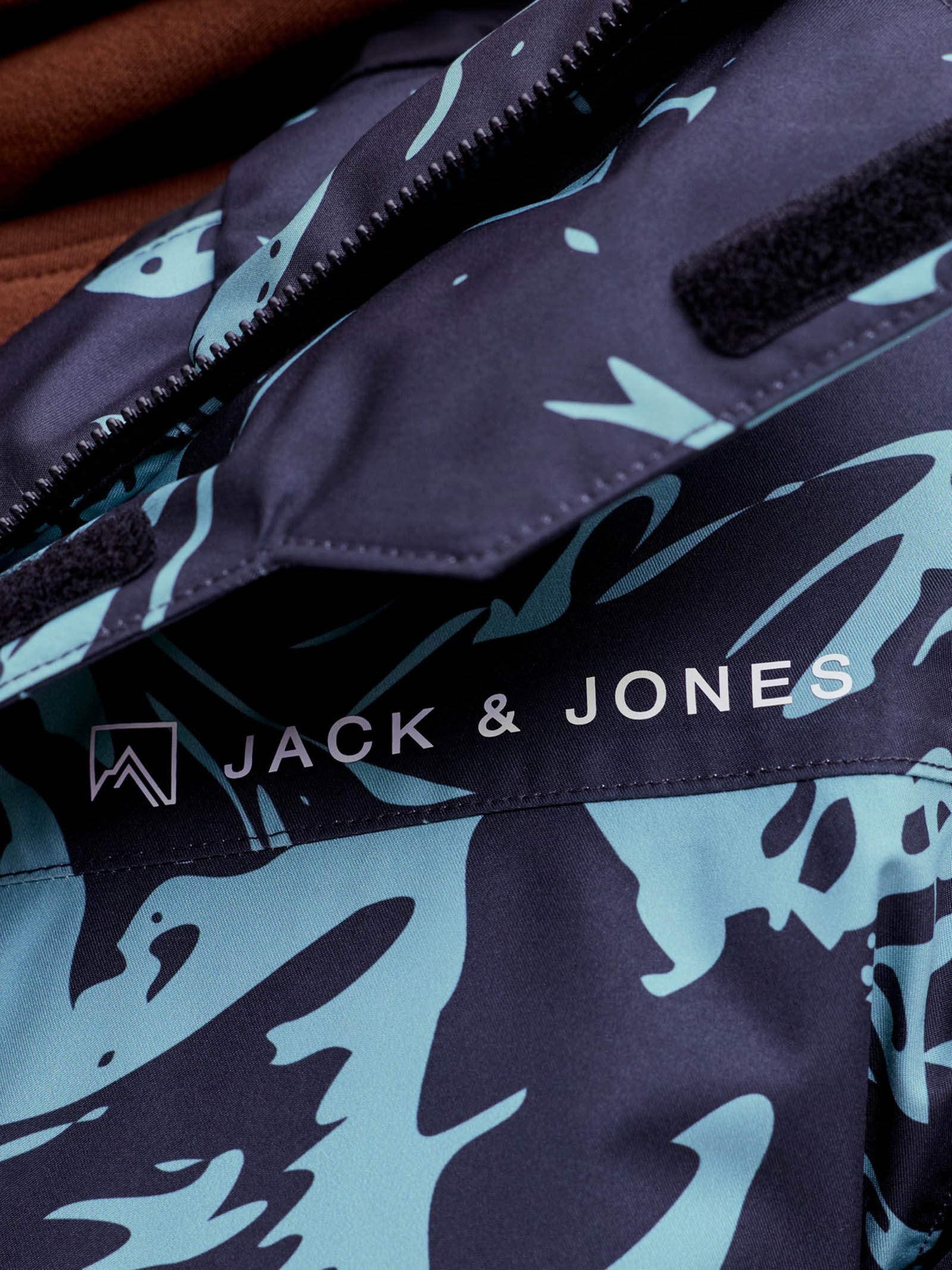 Jaqueta Masculina Jj Alpes Shell Ski Azul Jack & Jones