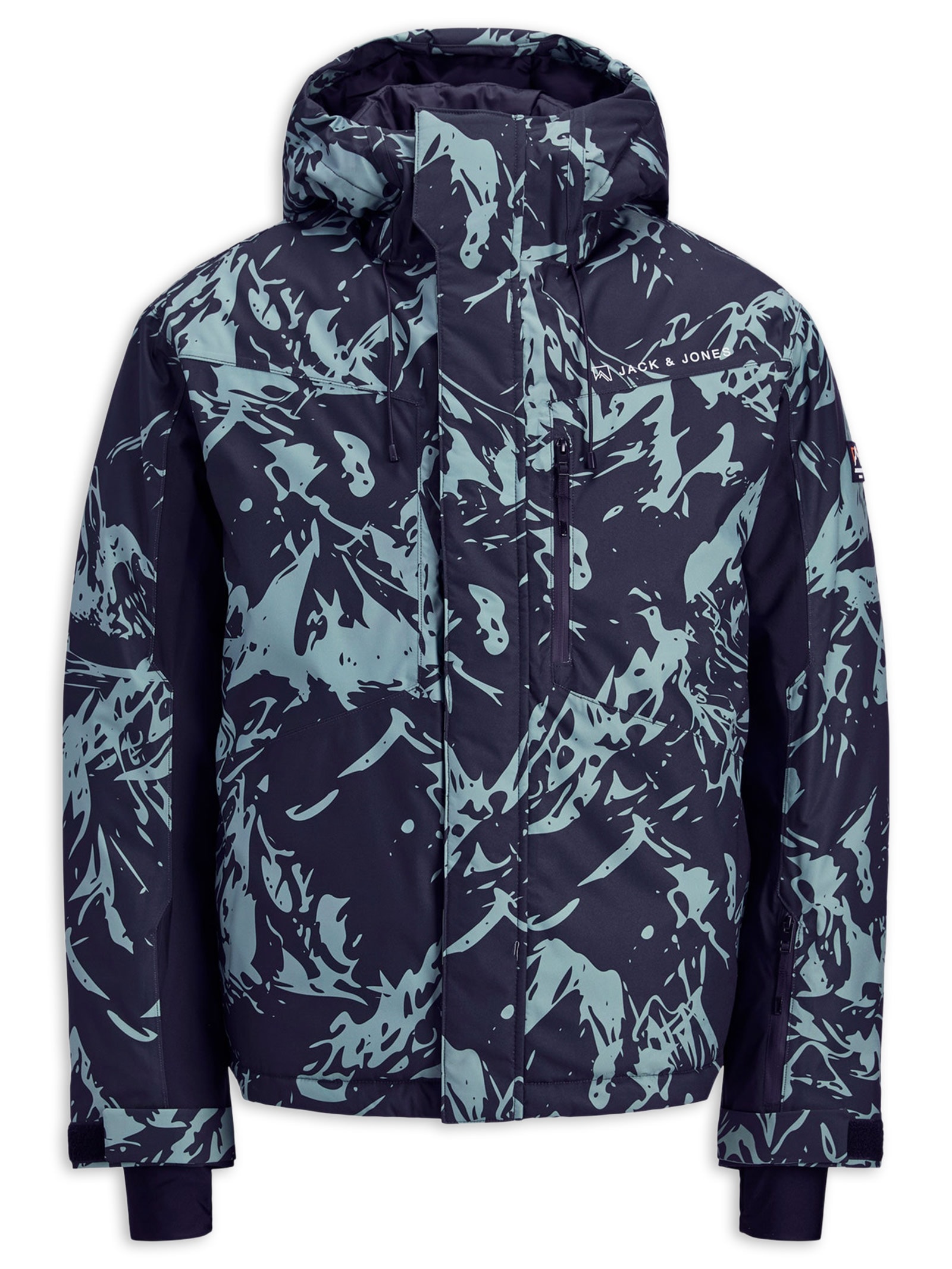 Jaqueta Masculina Jj Alpes Shell Ski - Azul - Jack&Jones