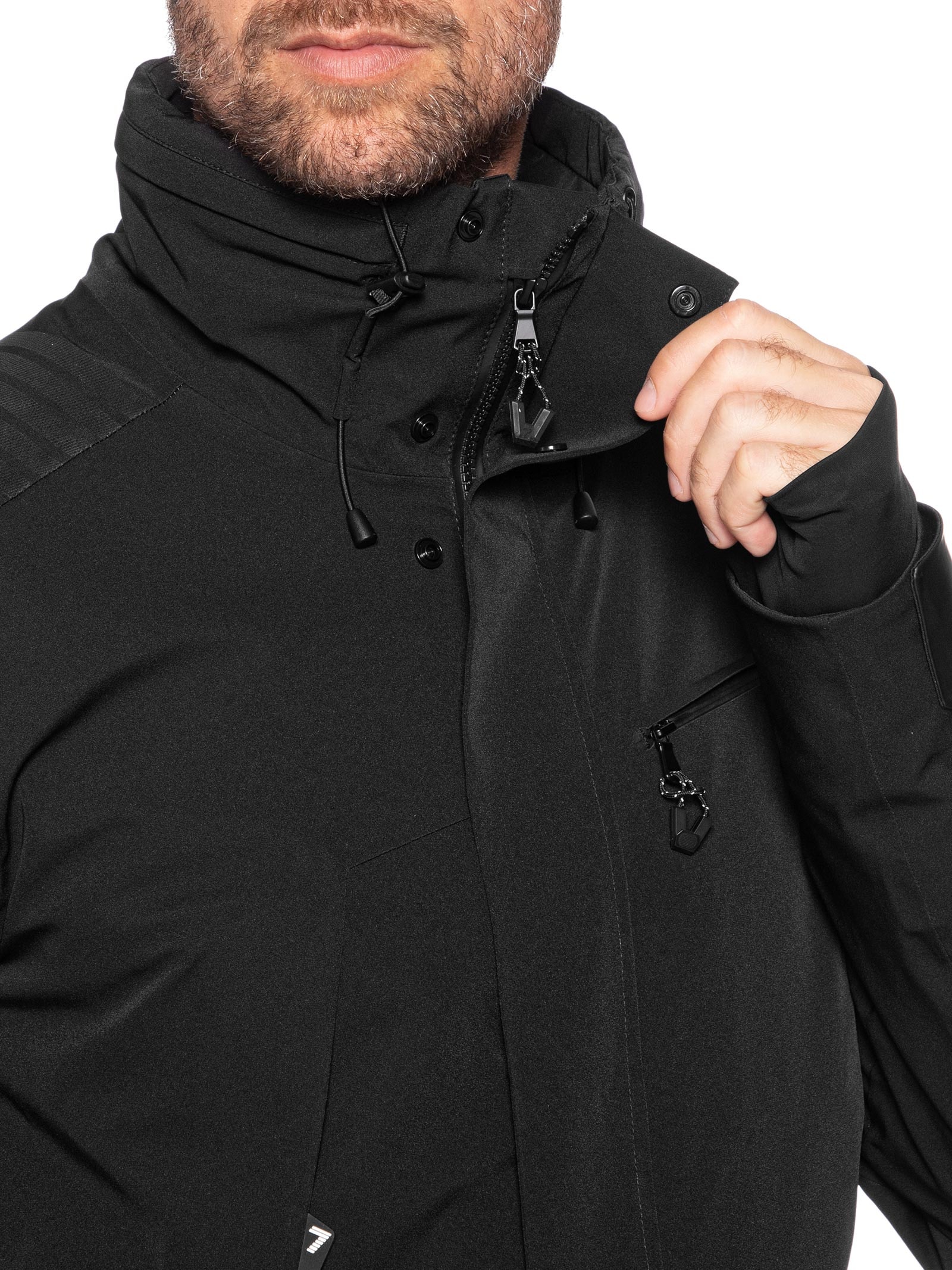 Jaqueta Masculina Kitzbuhel Protectum7 Woven Blouson Ski – Preto Ea7 Emporio Armani