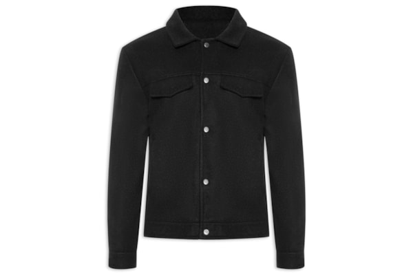 Jaqueta Masculina Lã Batida - Marrom
