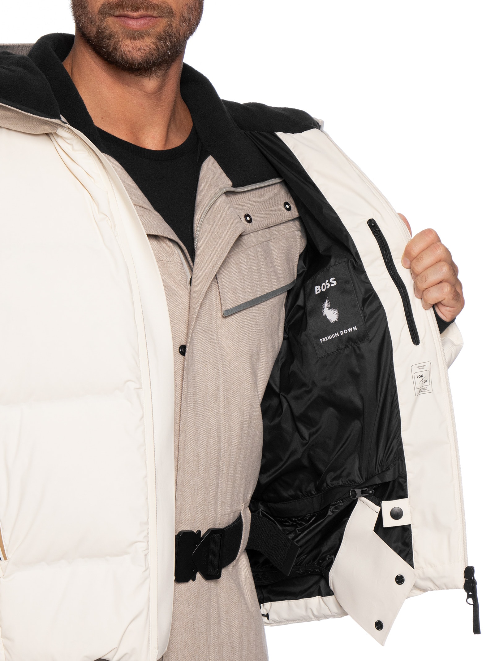 Jaqueta Masculina Lacraux Sky Branco Boss