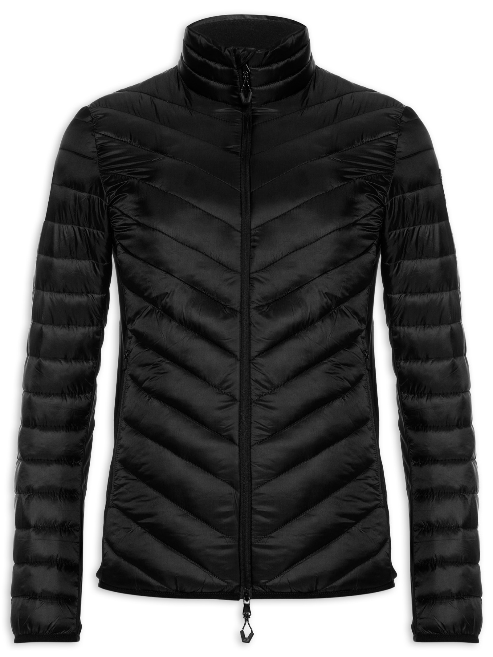 Jaqueta Masculina Light Padded Technical Woven Blouson Ski – Preto Ea7 Emporio Armani