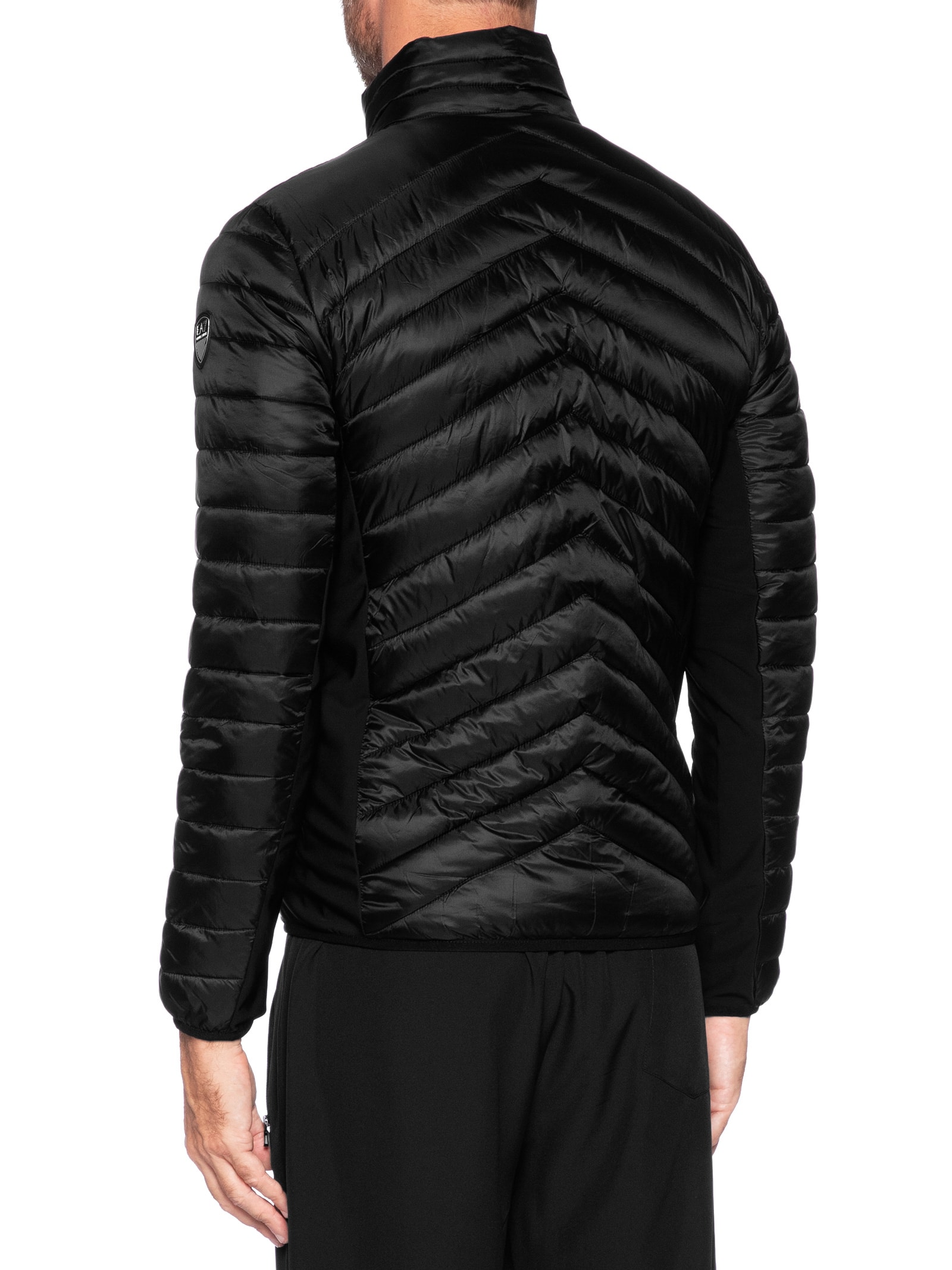 Jaqueta Masculina Light Padded Technical Woven Blouson Ski – Preto Ea7 Emporio Armani
