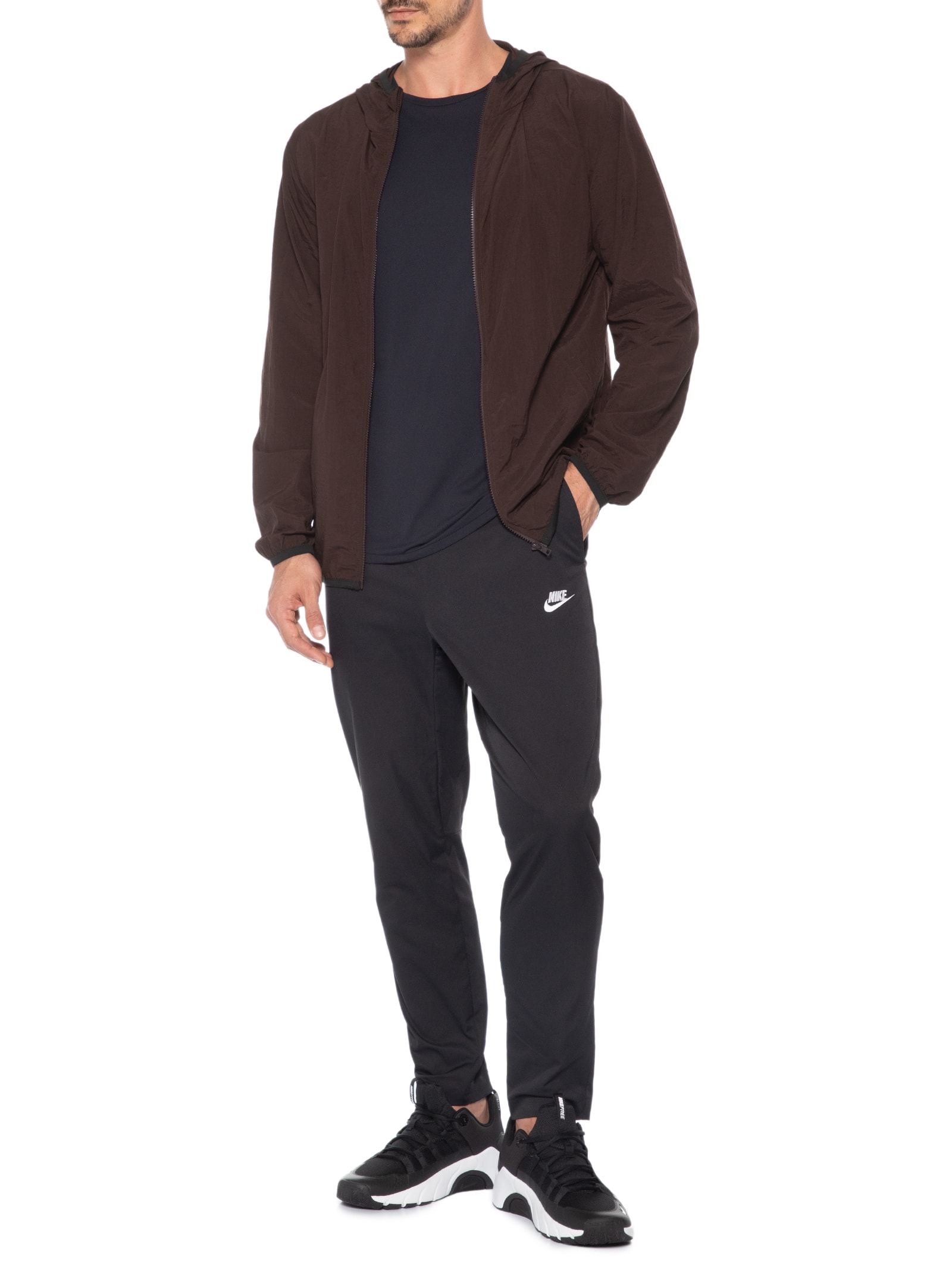 Jaqueta Masculina Lisa Essentials Marrom Body For Sure