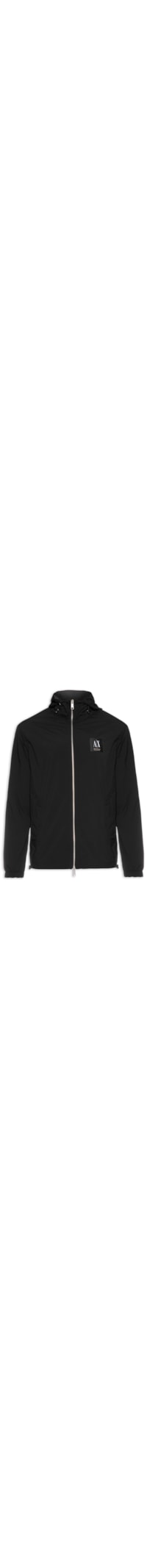 Jaqueta Masculina Logo - Preto