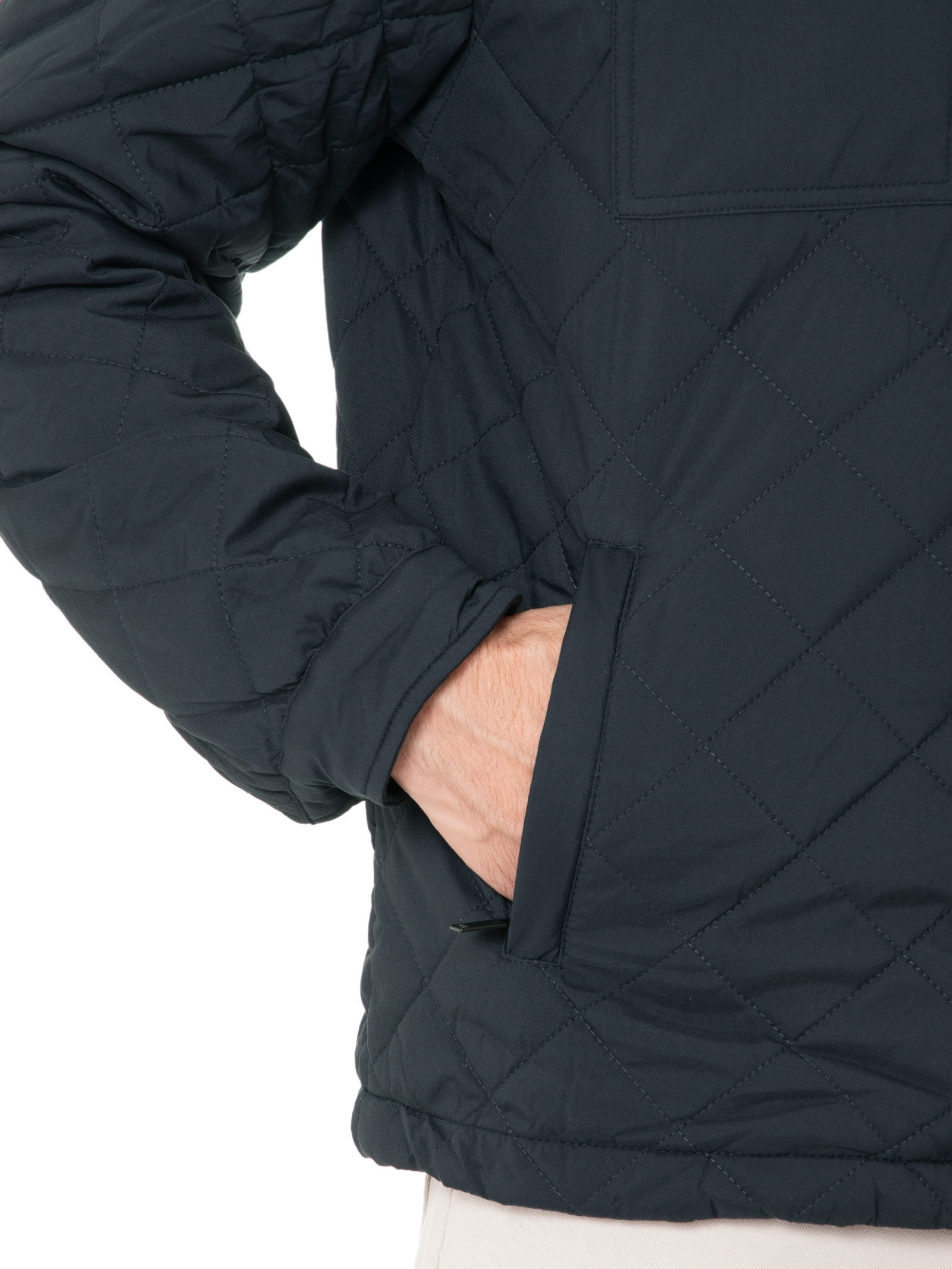 Jaqueta Masculina Matelassê Casual Azul Basiq Men