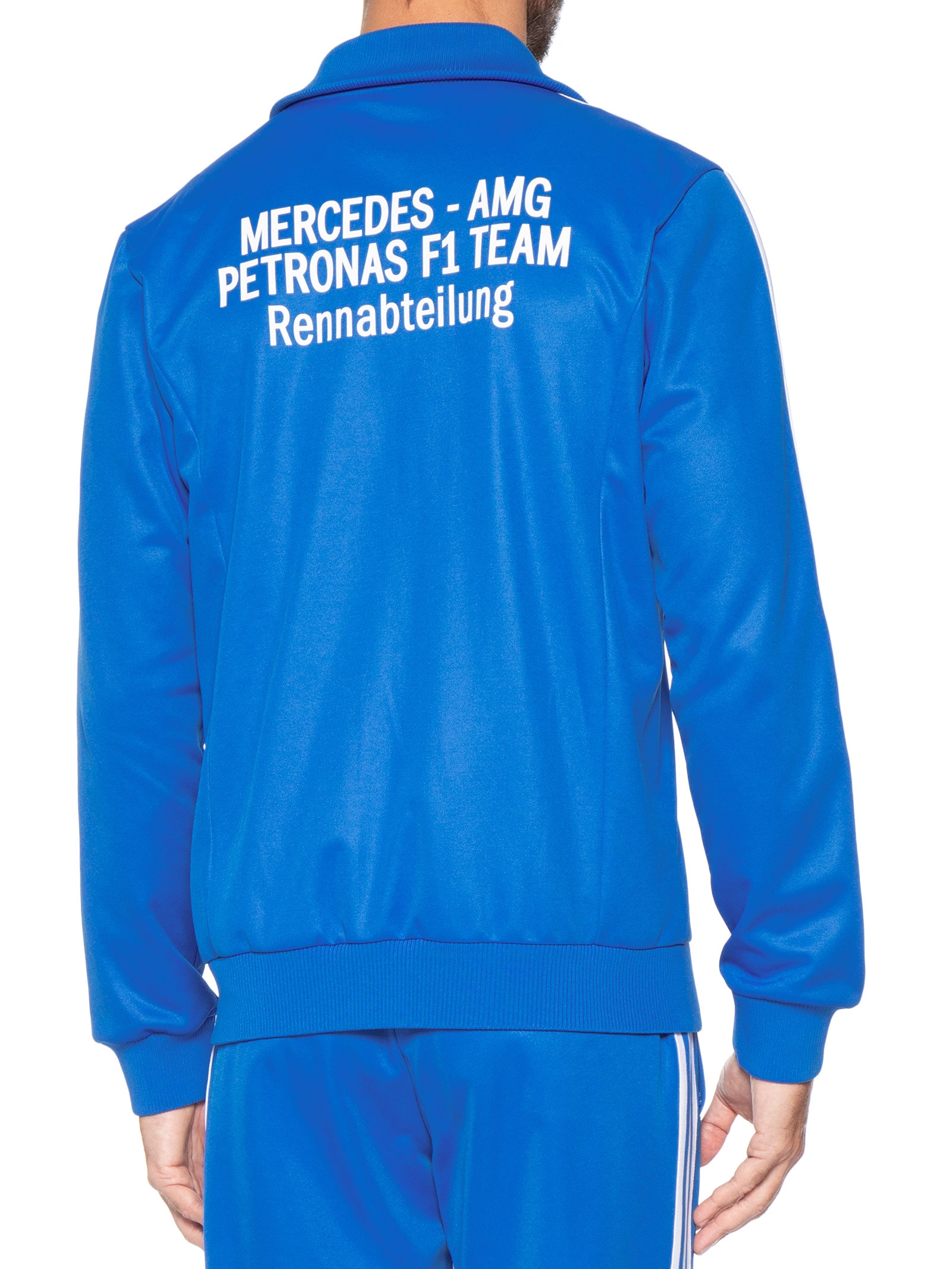 Jaqueta Masculina Mercedes AMG Petronas Azul Adidas + Mercedes