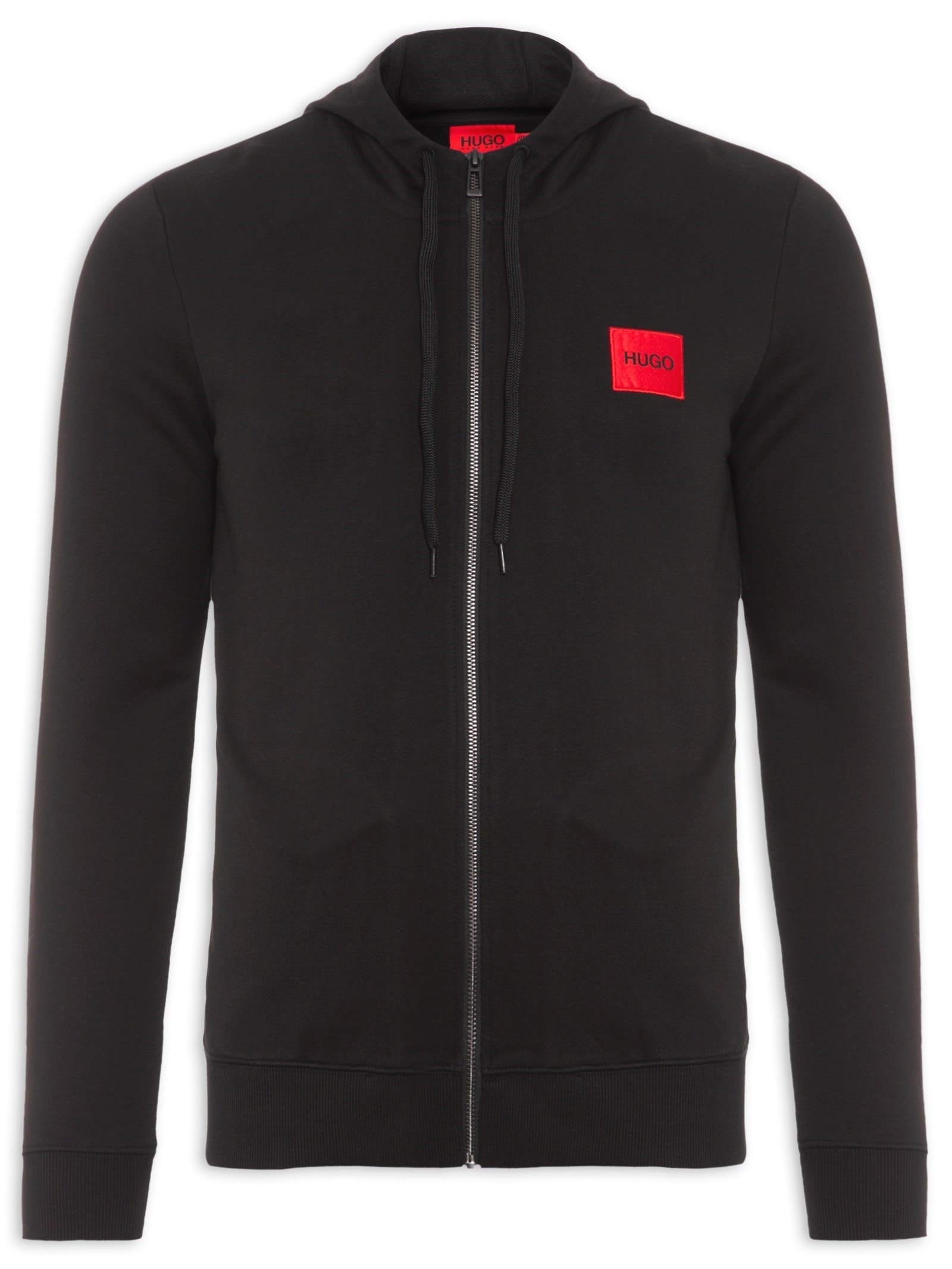 Jaqueta Masculina Moletom Daple Preto Hugo