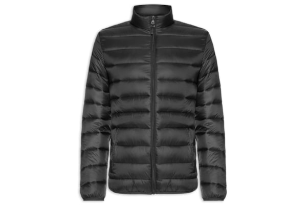 Jaqueta Masculina Nylon Gomos - Preto