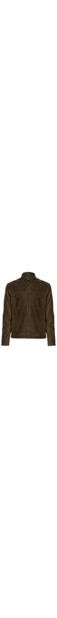 Jaqueta Masculina Over Leather – Marrom