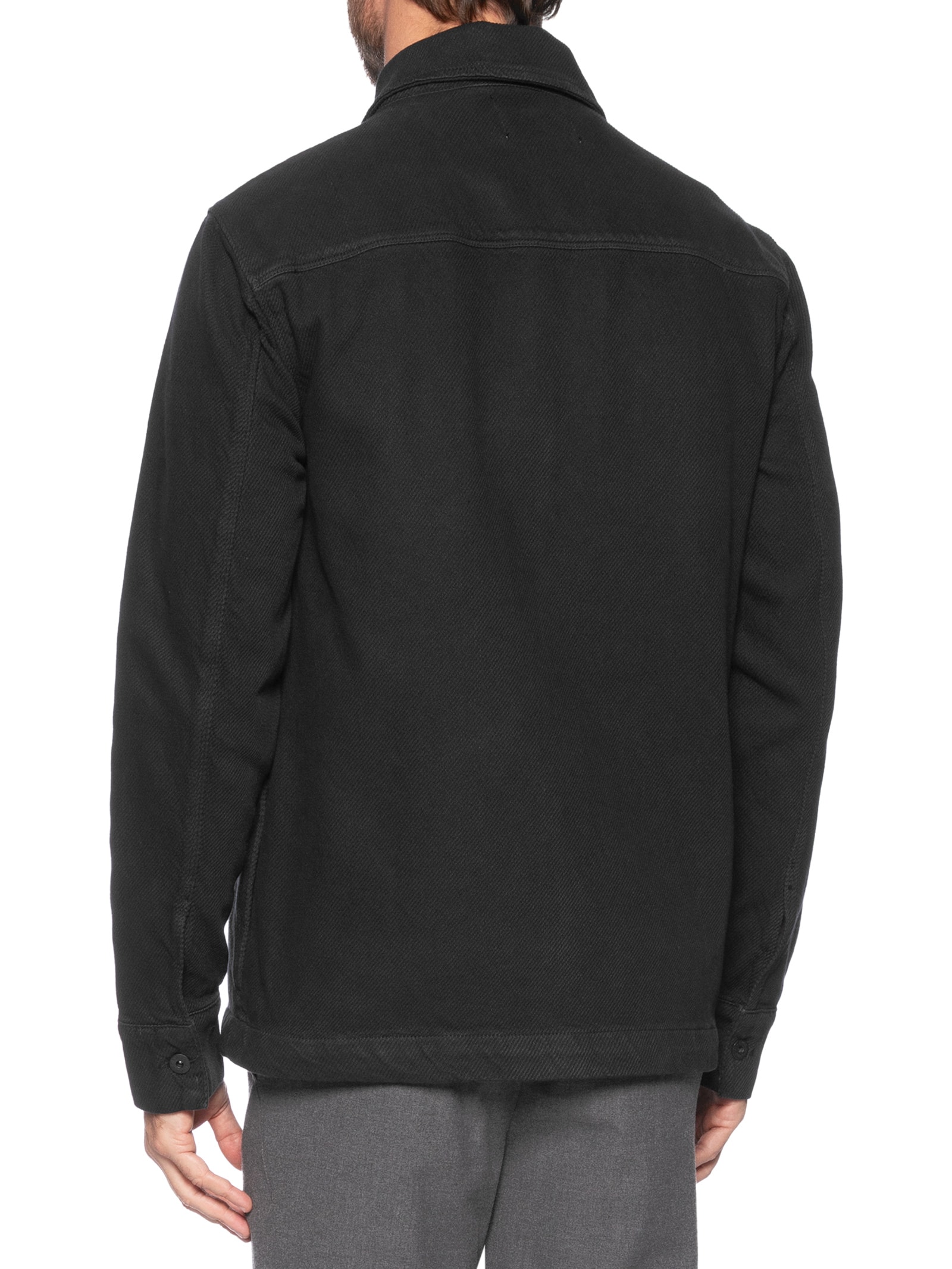 Austral - Jaqueta Masculina Overshirt Heavy Lyon - Preto