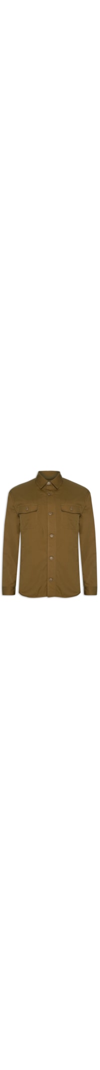 Jaqueta Masculina Overshirt Nature - Marrom