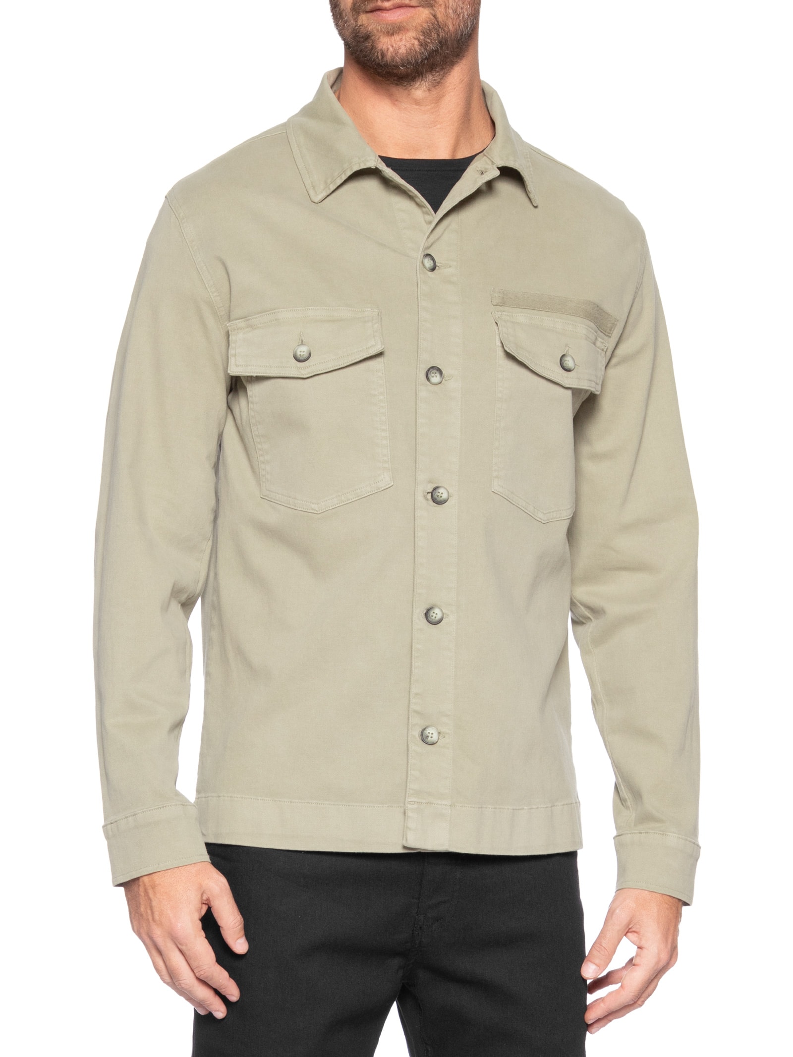 Jaqueta Masculina Overshirt Yosemite Verde Austral