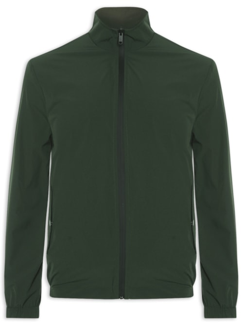 Jaqueta Masculina Overshit Dupla Face Esporte Easy Tech - Verde