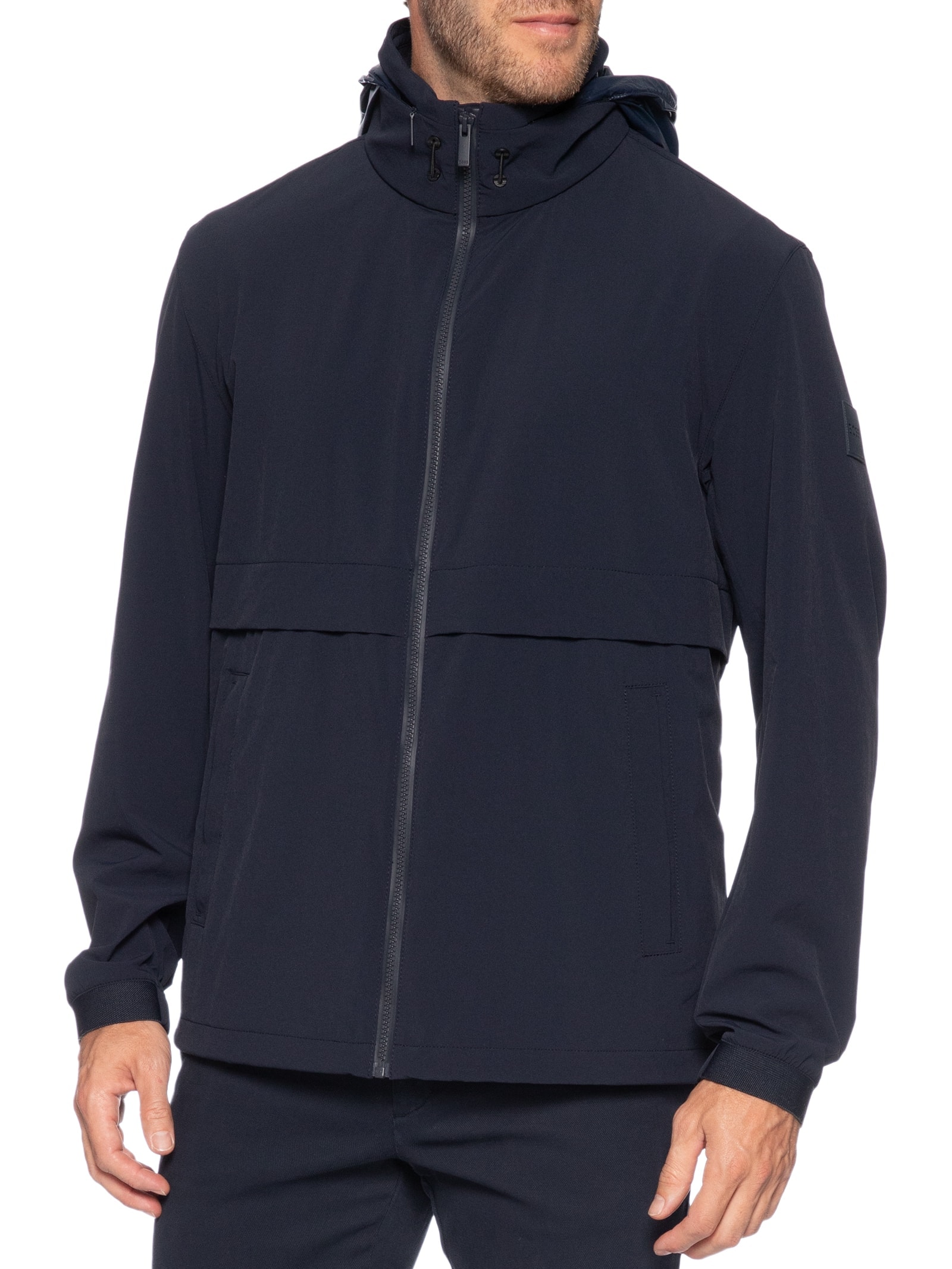 Jaqueta Masculina P Caldar Azul Boss