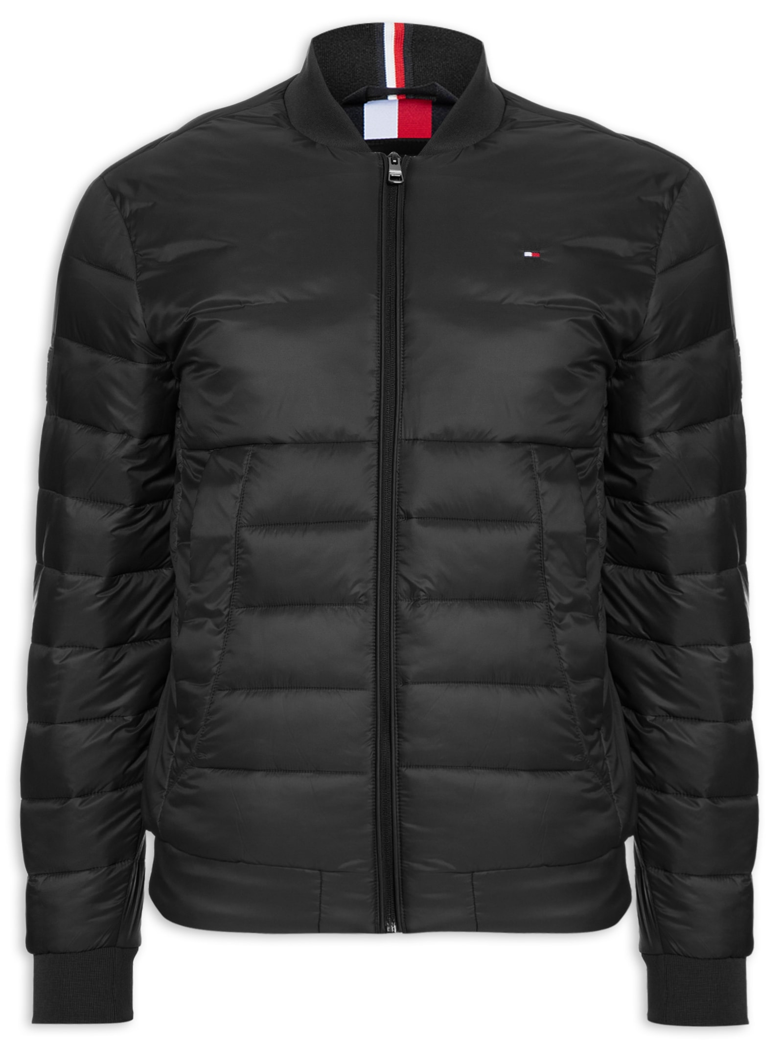 Jaqueta Masculina Packable Recycled Quilt Bomber Tommy Hilfiger