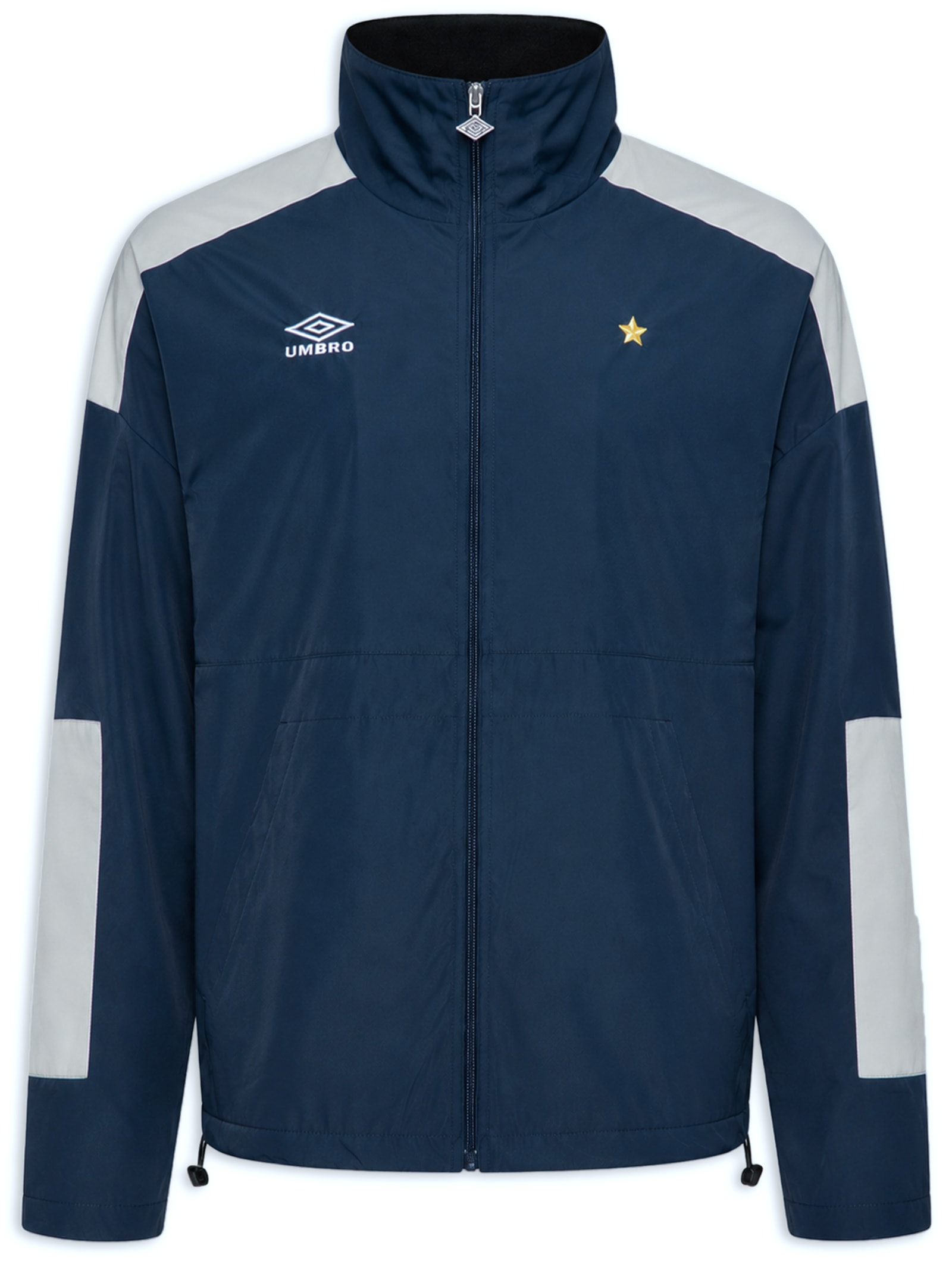Jaqueta Masculina Panelled Boxy – Azul Umbro