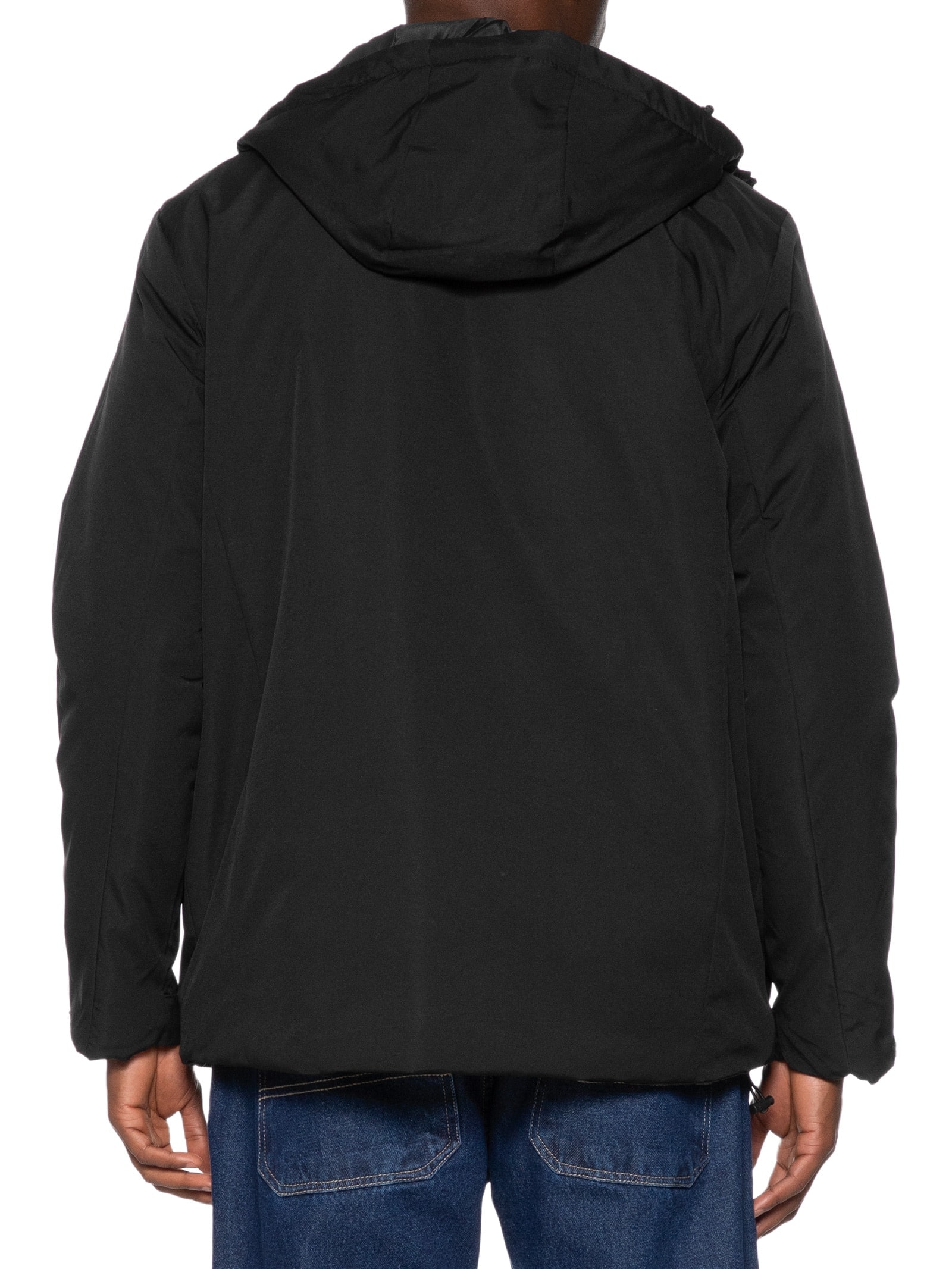 Jaqueta Masculina Parka Básica Preto Basiq Men