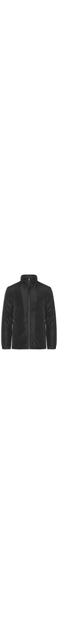 Jaqueta Masculina Parka Com Capuz - Preto