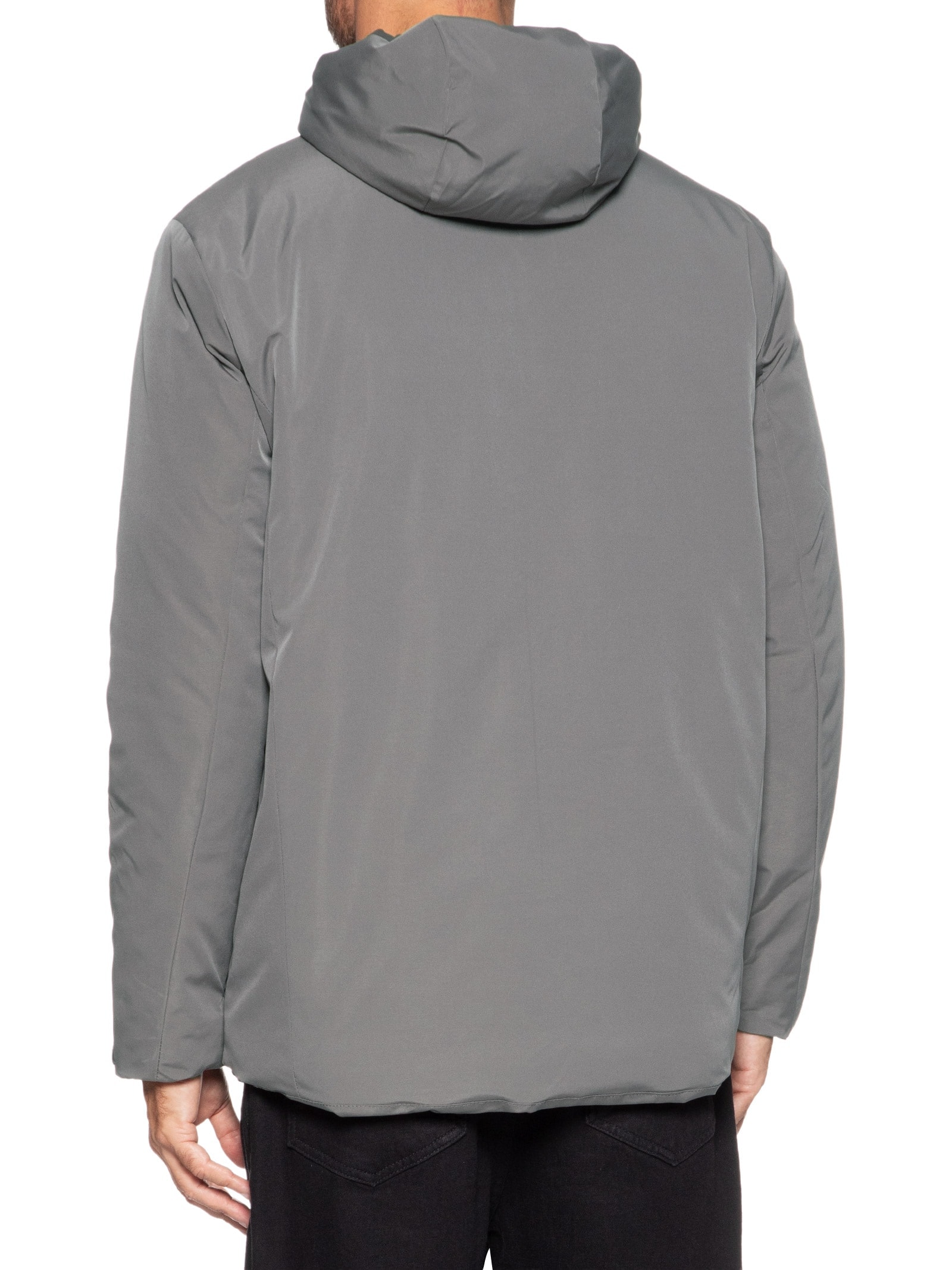 Jaqueta Masculina Parka Tactel Cinza '2 Essential