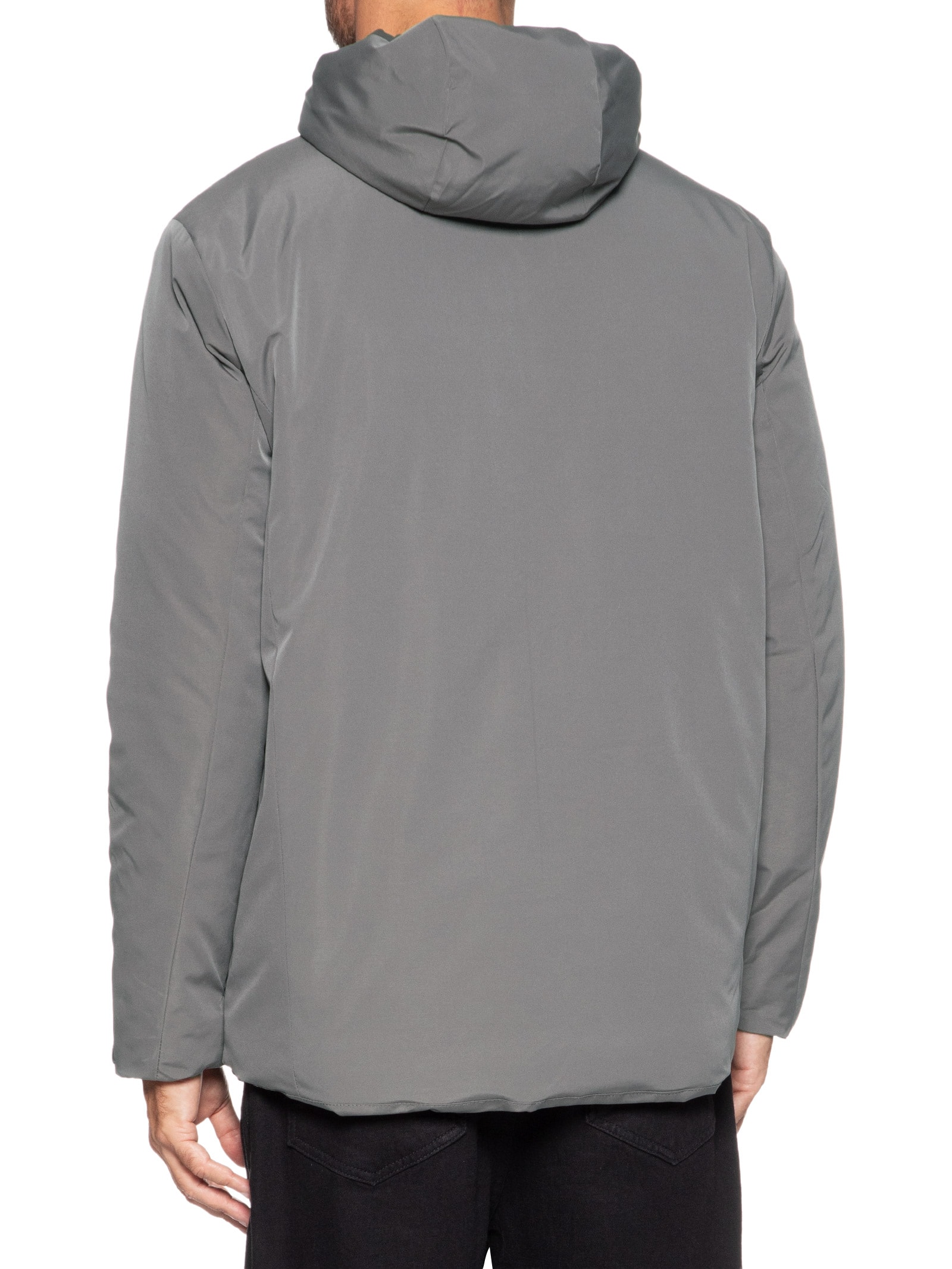 Jaqueta Masculina Parka Tactel Cinza '2 Essential