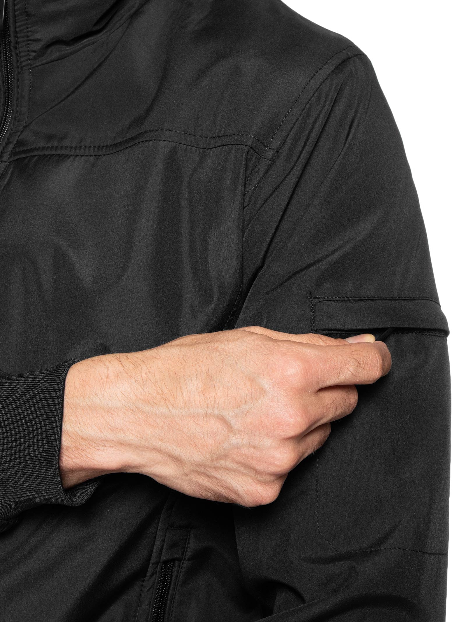 Jaqueta Masculina Preto Basiq Men