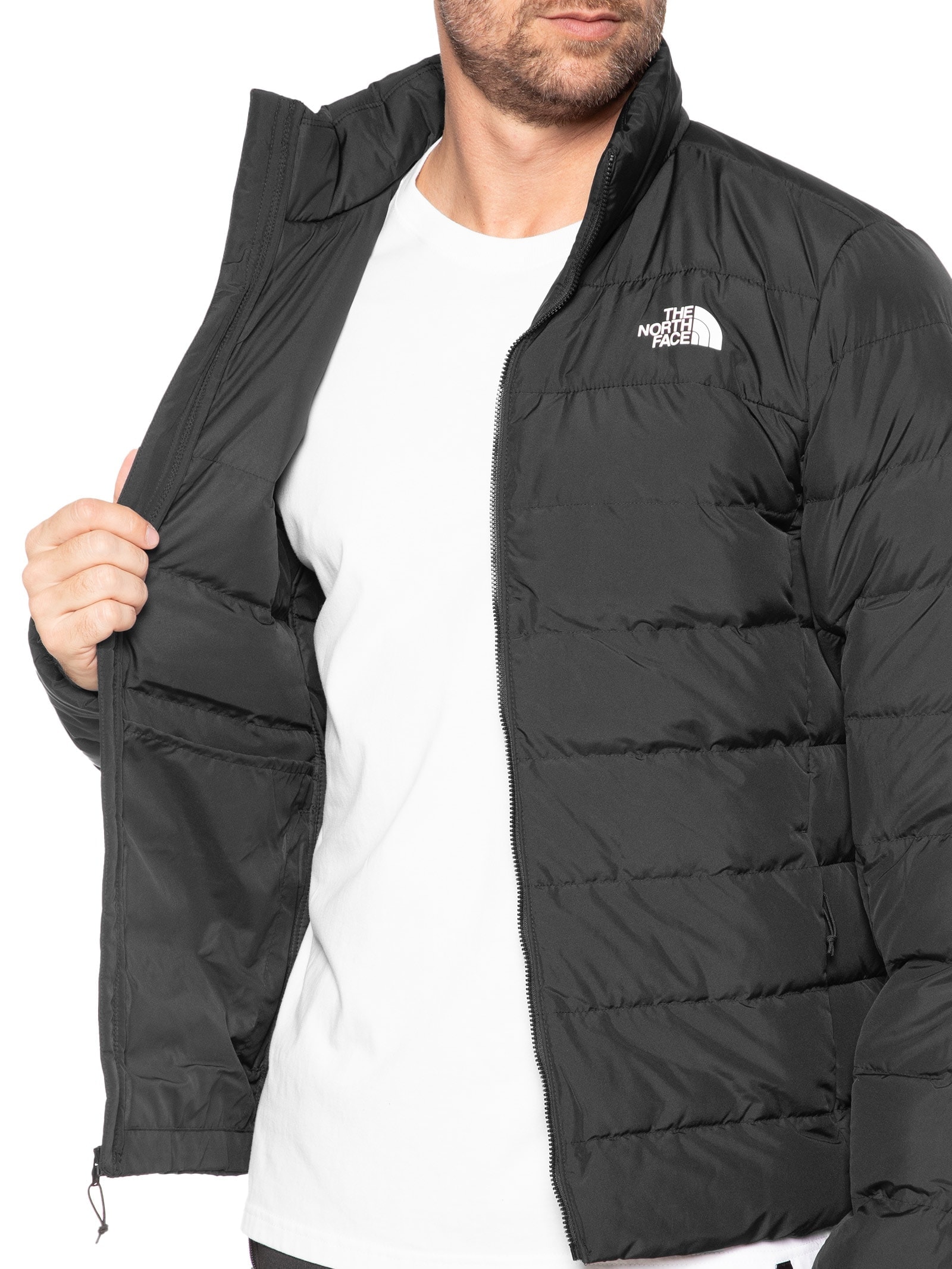 The North Face - Jaqueta Masculina Puffer Aconcágua - Preto