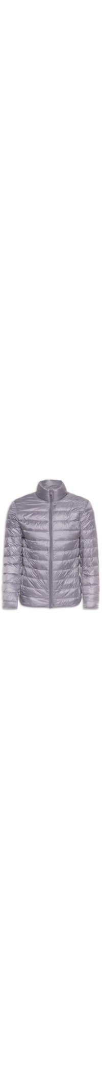 Jaqueta Masculina Puffer Basic - Cinza