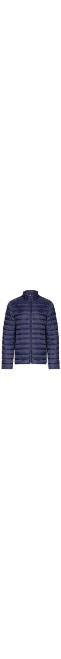 Jaqueta Masculina Puffer Basica - Azul