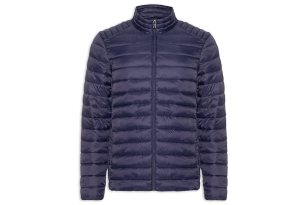 Jaqueta Masculina Puffer Básica - Azul
