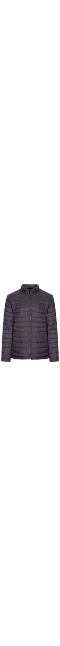 Jaqueta Masculina Puffer Básica - Cinza