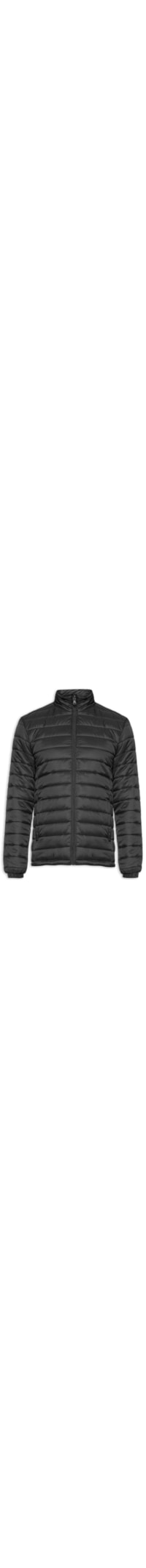 Jaqueta Masculina Puffer Básica - Preto