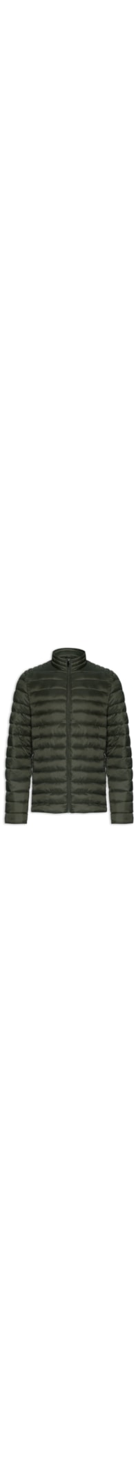 Jaqueta Masculina Puffer Basica - Verde