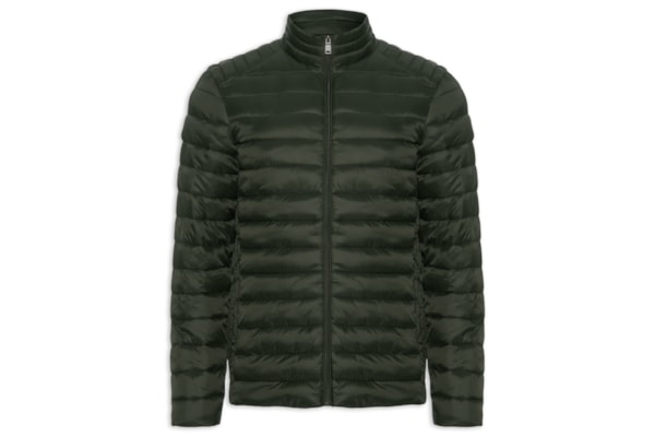Jaqueta Masculina Puffer Básica - Verde