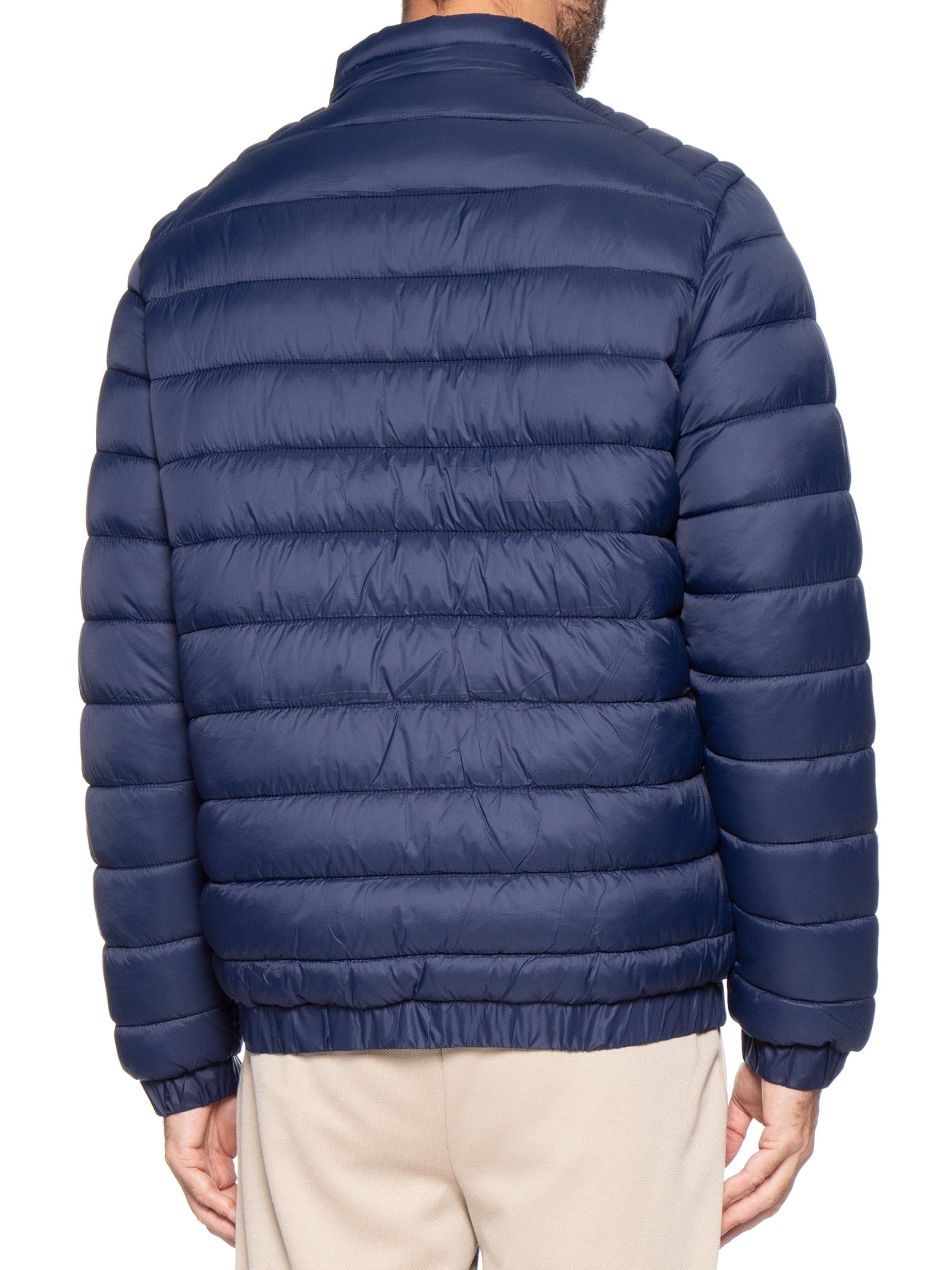 Jaqueta Masculina Puffer Básica – Azul Basiq Men