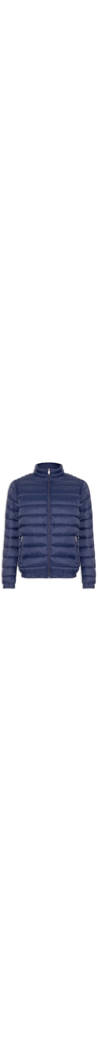 Jaqueta Masculina Puffer Básica – Azul