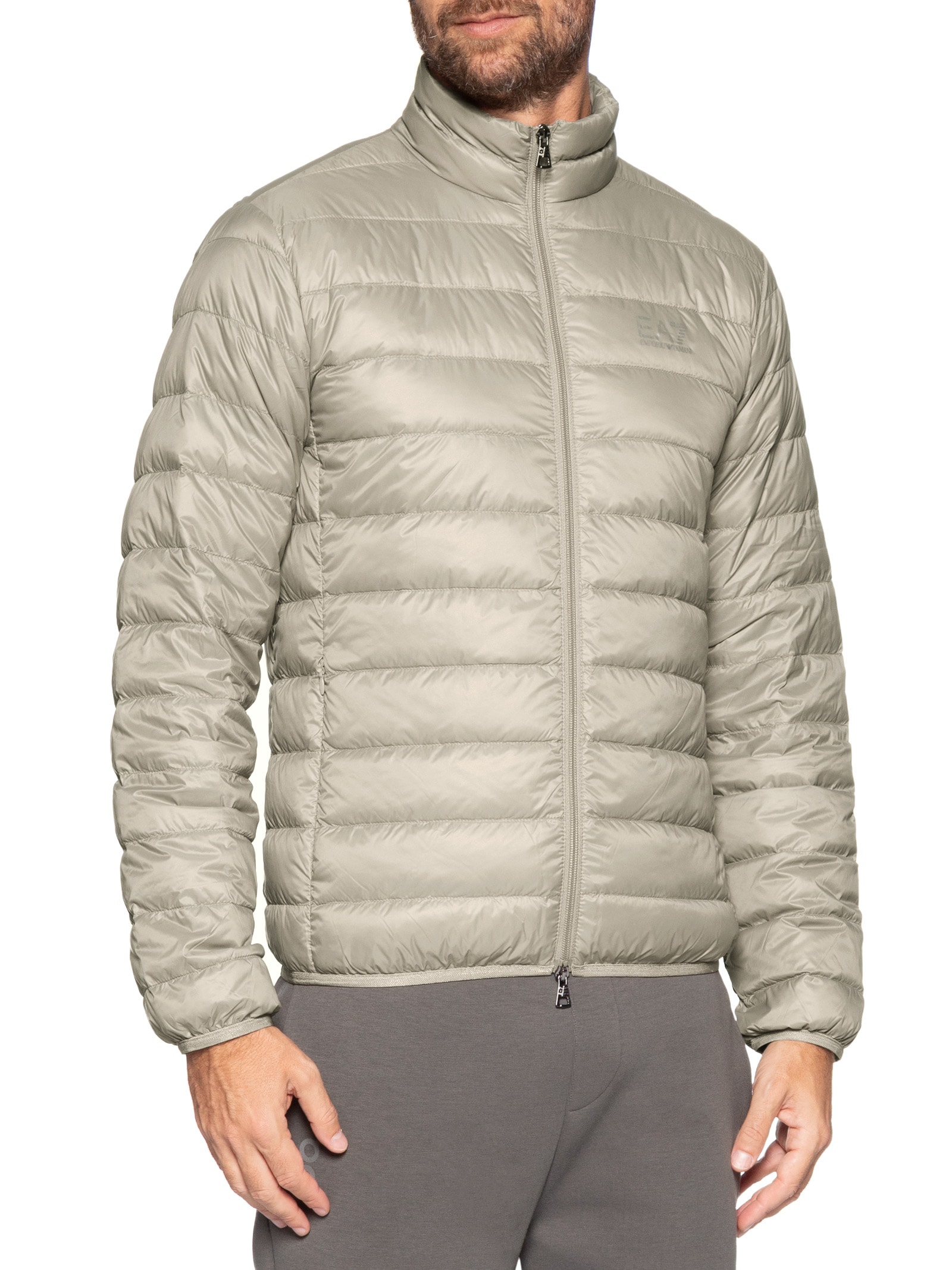 Jaqueta Masculina Puffer Bege Ea7 Emporio Armani