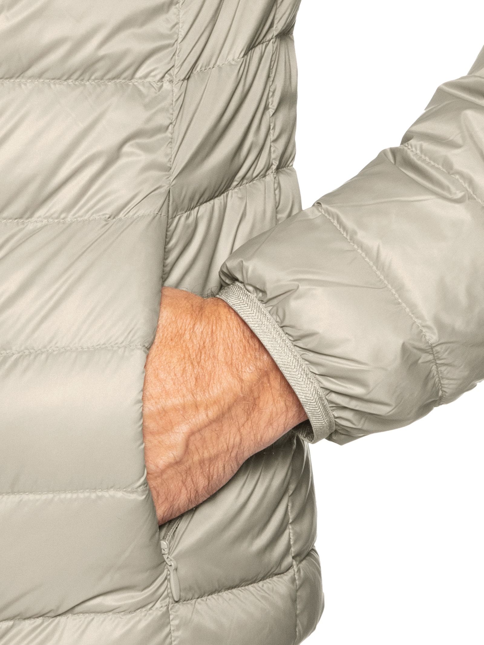 Jaqueta Masculina Puffer Bege Ea7 Emporio Armani