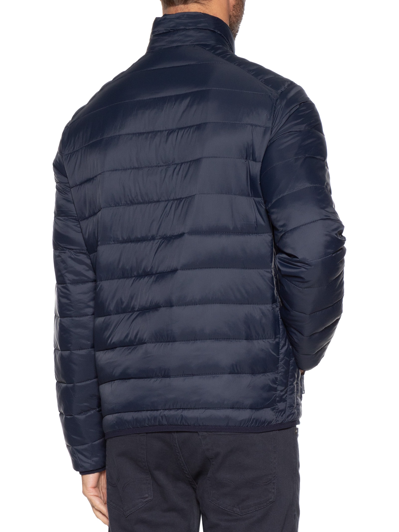 Jaqueta Masculina Puffer Bradley Light Azul Jack & Jones