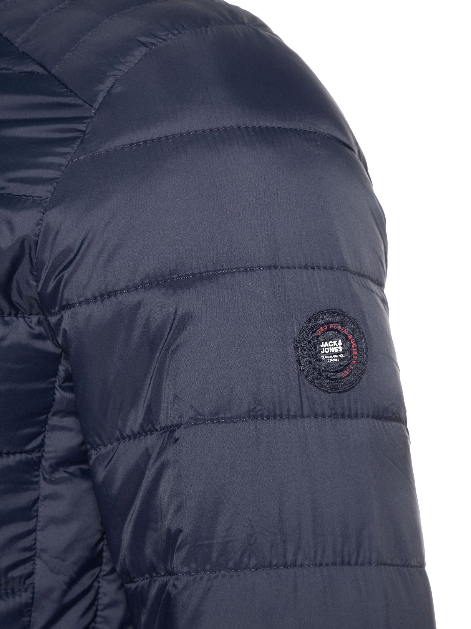 Jaqueta Masculina Puffer Bradley Light Azul Jack & Jones