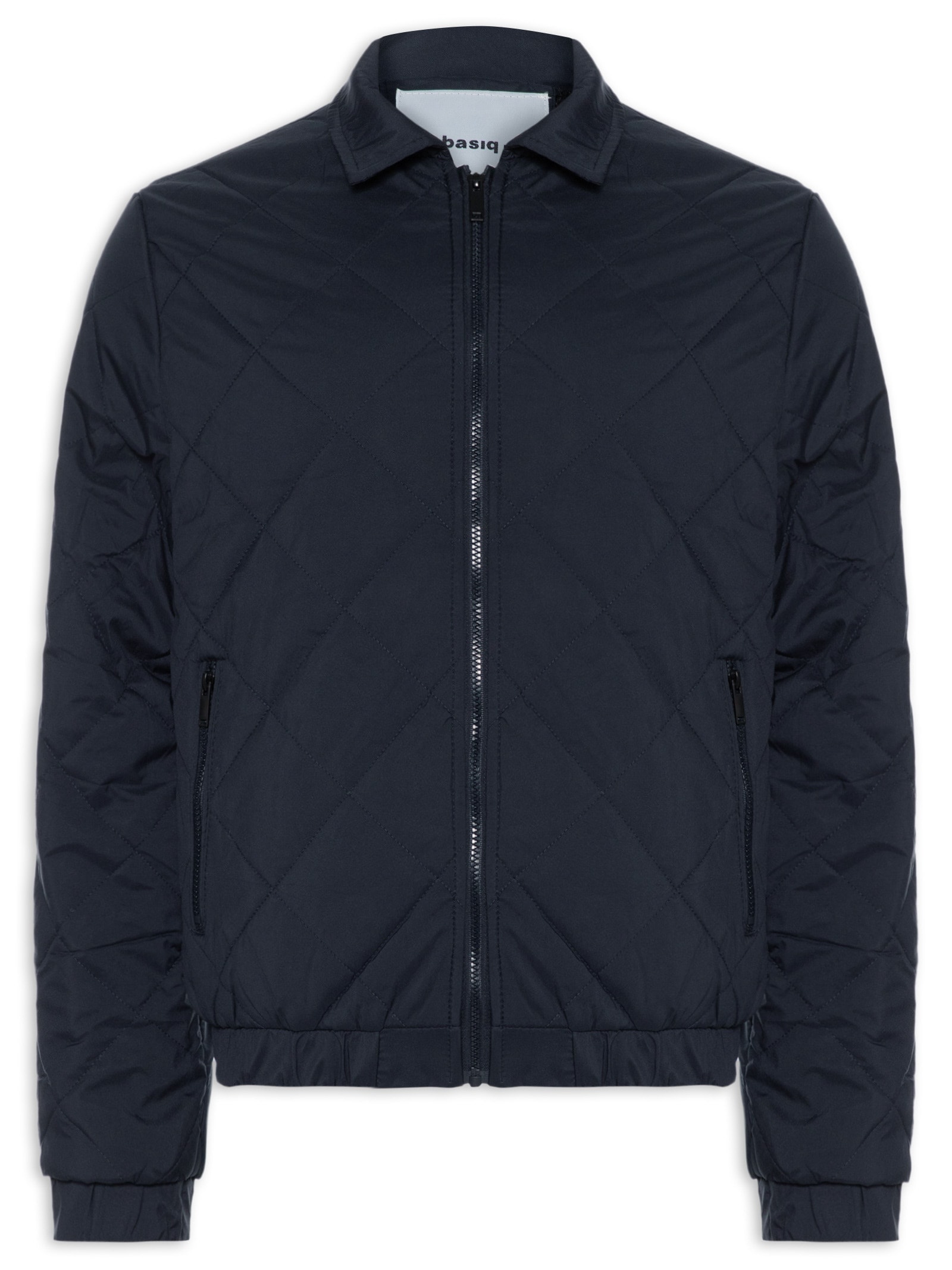 Jaqueta Masculina Puffer Casual Azul Basiq Men