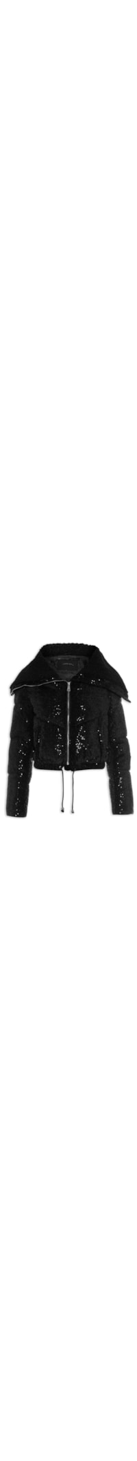 Jaqueta Masculina Puffer Casual - Preto