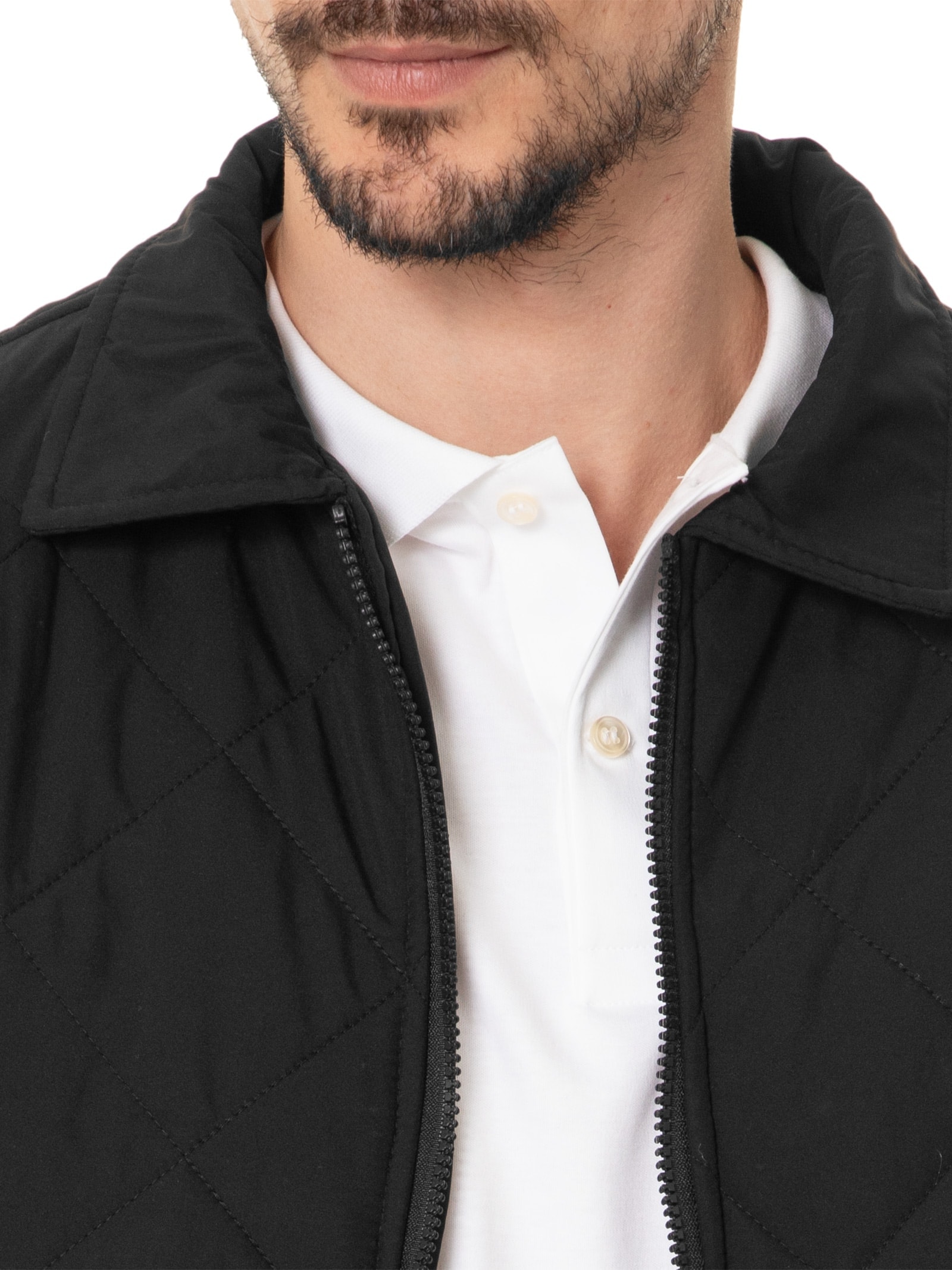 Jaqueta Masculina Puffer Casual Preto Basiq Men