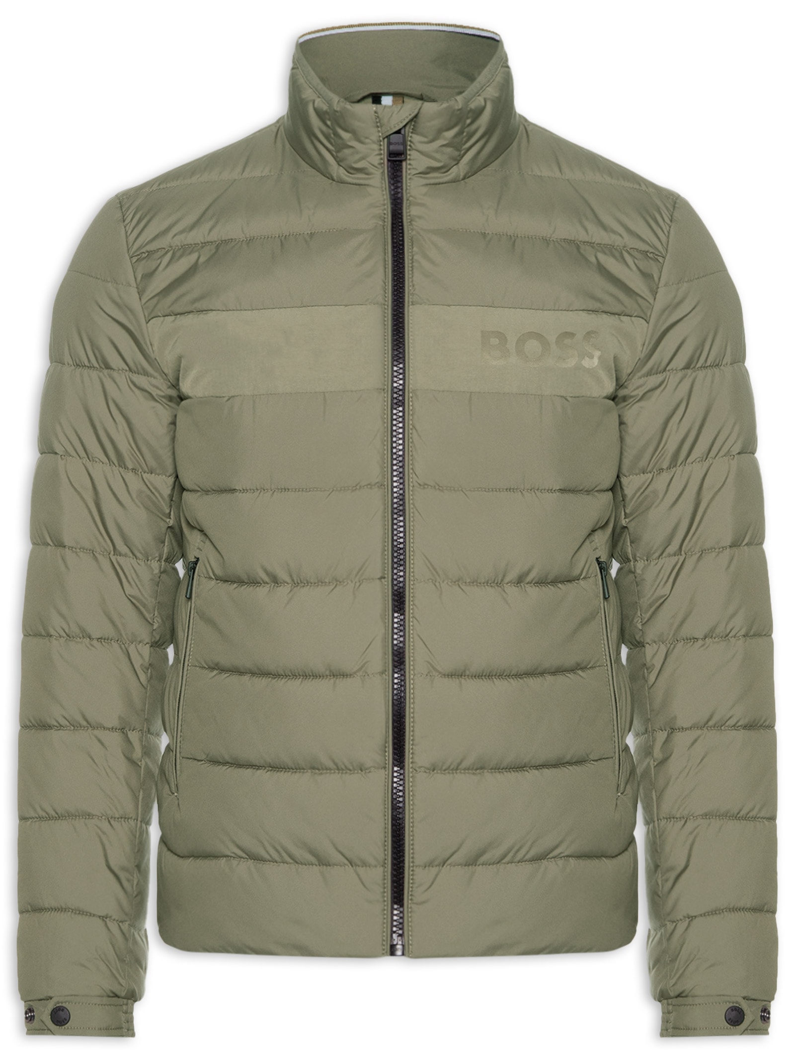 Jaqueta Masculina Puffer Collab Steiff H-Cenitos Marrom Boss
