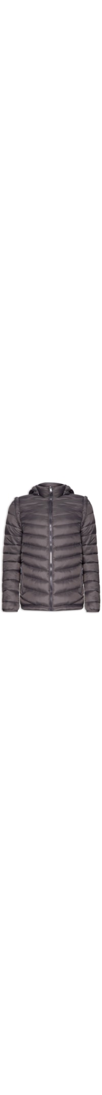 JAQUETA MASCULINA PUFFER COM MANGA REMOVÍVEL