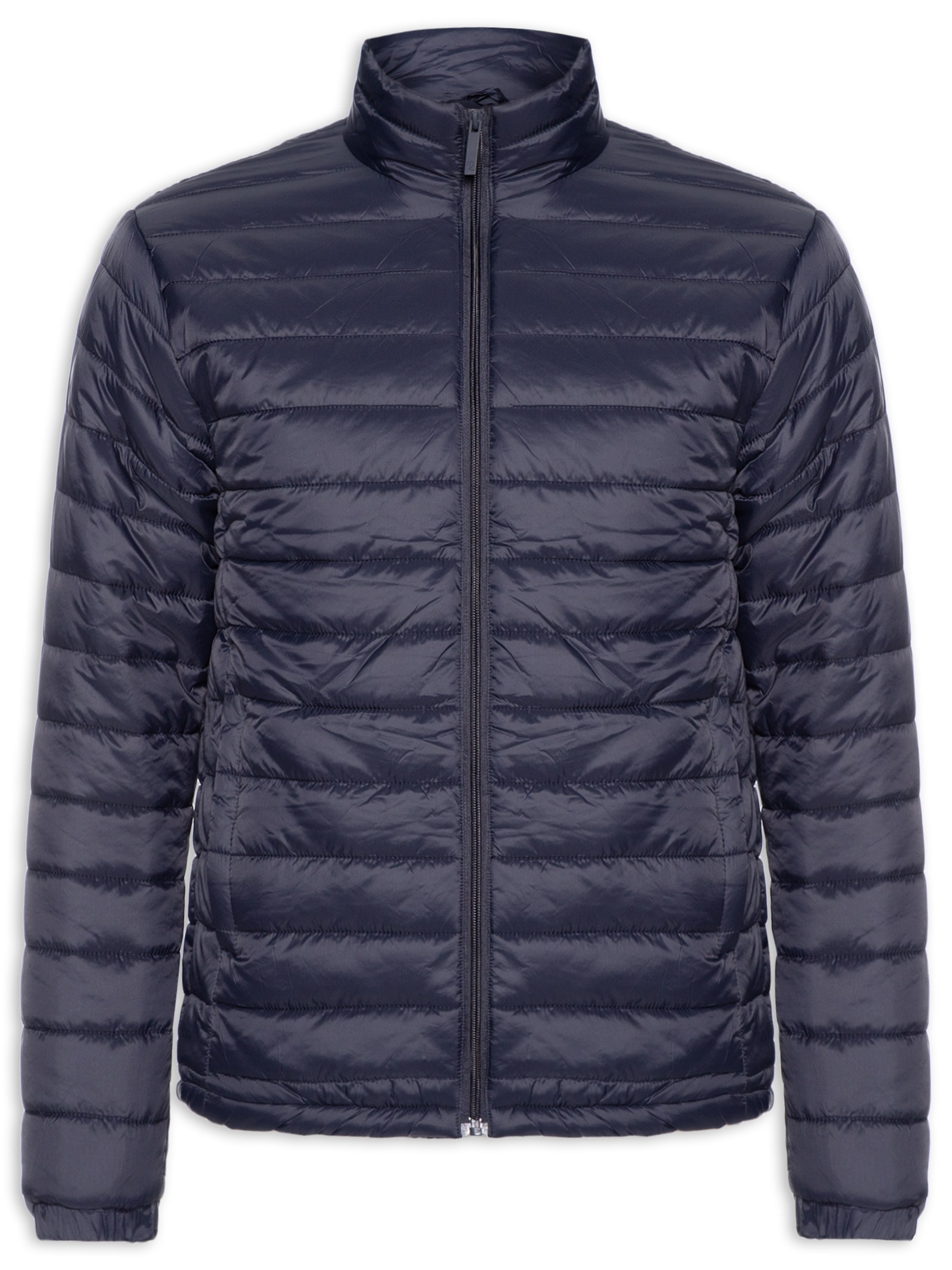 Jaqueta Masculina Puffer Com Saquinho Azul '2 Essential