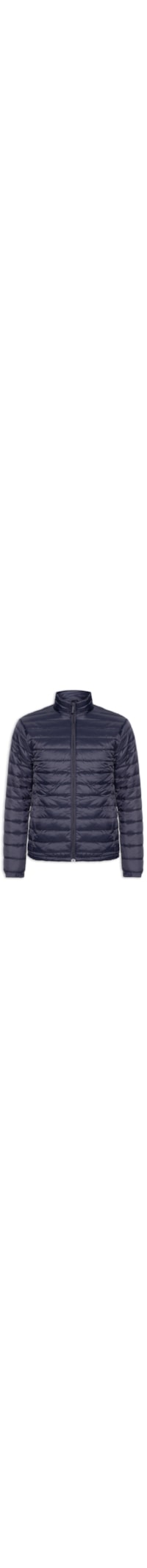 Jaqueta Masculina Puffer Com Saquinho - Azul
