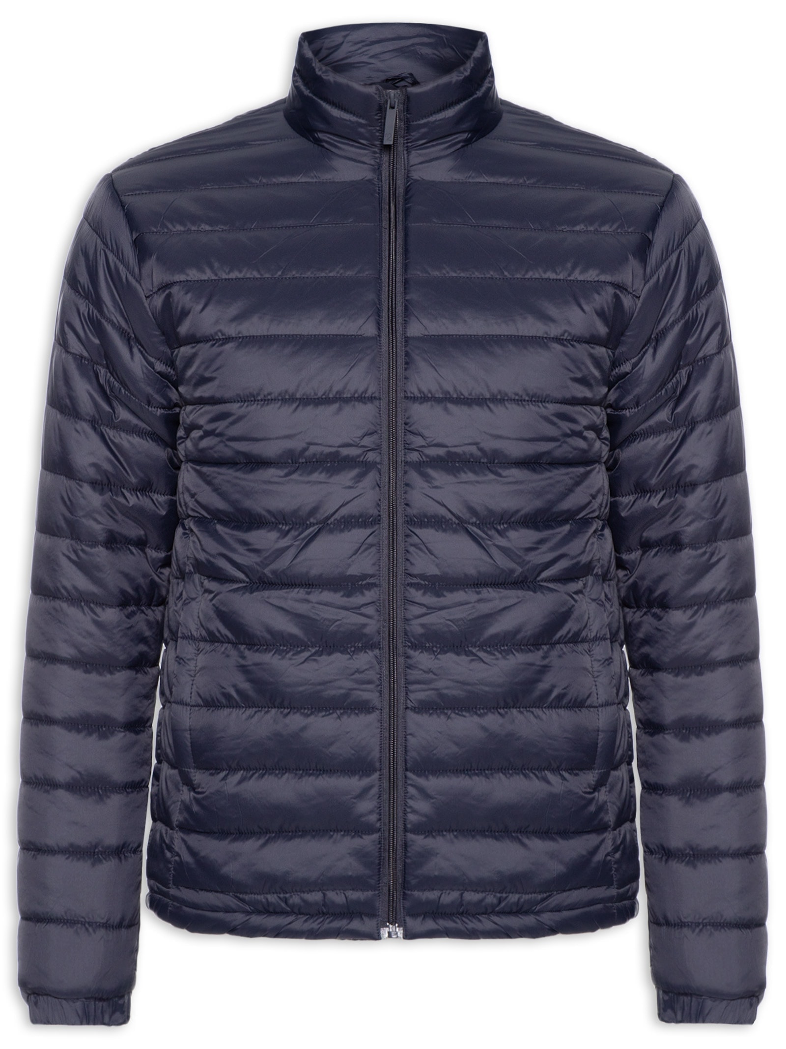 Jaqueta Masculina Puffer Com Saquinho Azul '2 Essential